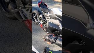 Ducati Panigale V4 SP2 Dry Clutch And Akrapovic Sound [upl. by Edith]