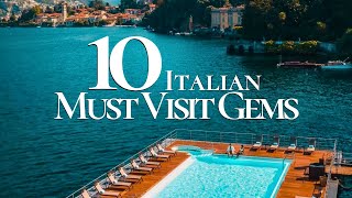 10 Most Beautiful Places To Visit in Italy 4k 🇮🇹  Italy Travel 2024 [upl. by Ahsikyw]