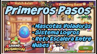 LOM Como Iniciar El Sistema de Mascotas Voladoras Logros y Reto de Escaleras Entre Nubes [upl. by Allehs]