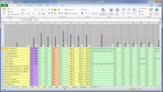 Introduction Cobie Spread sheet format for Schedules [upl. by Nich]