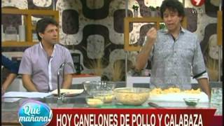 Canelones de pollo y calabaza [upl. by Ninetta]