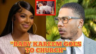 ASHANTI AND NELLY SPOTTED IN CHURCH WITH BABY KAREEM HAYNES FOR THE FIRST TIME AFTER WELCOMING BABY [upl. by Falda]