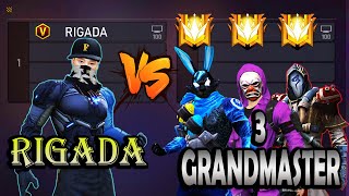 GRANDMASTER PRO PLAYERS CHALLENGE ME 1VS3  RIGADA VS 3 OLD PRO PLAYERS [upl. by Grannia]