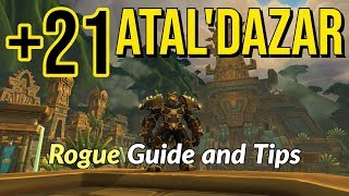 AtalDazar 21 Mythic Plus Guide Assassination Rogue POV [upl. by Benita]