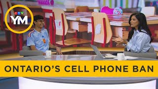 Students Weigh In on Ontarios Cell Phone Ban  Your Morning [upl. by Natehc]