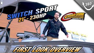 CLIMB ABOARD  Seadoo Switch Sport 21230 First Look Overview [upl. by Daryl92]