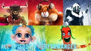 All Episode 4 Performances  The Masked Singer Season 6 [upl. by Farica]