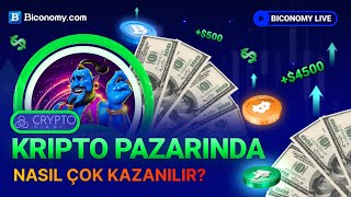 BICONOMYLIVE CRYPTO CINCI ile Kripto pazarında nasıl çok kazanılır 💰💸 [upl. by Georgy]