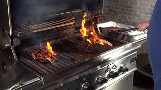 Prime Tomahawk Ribeye done on the gas grill [upl. by Ronny528]