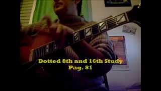 A Modern Method for Guitar Berklee 1 Dotted 8th and 16th Study [upl. by Naol755]