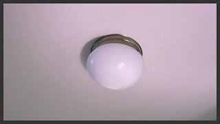 How to replace a ceiling light [upl. by Jehias]