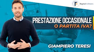 Prestazione Occasionale o Partita IVA [upl. by Calvinna]