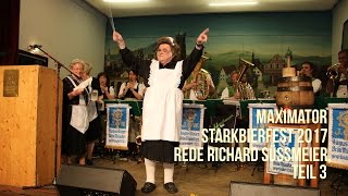 Maximator Starkbierfest 2017  AugustinerKeller mit Richard Süßmeier am 13032017 Teil 3 [upl. by Welton]