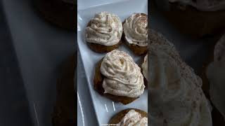 Pumpkin Spice Cookies😍🎃 cookingwithdareece shortvideo pumpkinspiceseason cookie baking [upl. by Annayad292]