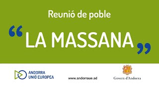 Andorra  Unió Europea Reunió de poble LA MASSANA [upl. by Jonette]