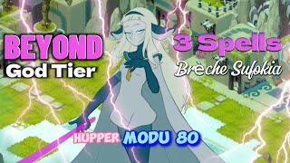 Wakfu Breche Monocompte Huppermage Modu 80  Beyond God Tier [upl. by Amoakuh]