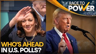 Polls Kamala Harris in Razor  Thin Lead In Swing States  Race to Power [upl. by Thierry]