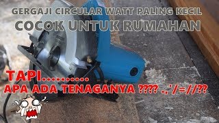 Test gergaji circular saw murah dengan daya kecil untuk rumahan  modern m2600L [upl. by Annaul]