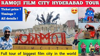 Top 12 Tourist Attractions At Ramoji Film City  Hyderabad Tourism [upl. by Loma86]