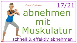 1721💜40 min abnehmen mit Muskulatur  Grundumsatz steigern mit FullBodyWorkout  ohne Geräte [upl. by Freed633]