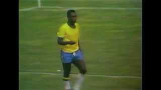 PELÉ  against uruguay 1970 open goal [upl. by Nnylsia]