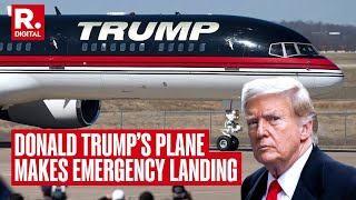 Donald Trump’s plane makes emergency landing in Montana All you need to know [upl. by Yehudi]