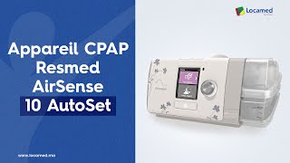 Appareil CPAP Resmed AirSense 10 AutoSet [upl. by Asilehc911]