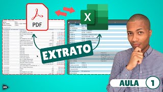 Como Importar e Converter Extrato de PDF para Excel  Aula 1 [upl. by Lunetta]