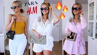 XXL TRY ON SOMMER OUTFITS 2018 I BeautybyOlja [upl. by Ayit]