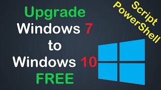 Скрипт для бесплатного обновления Windows 7 до Windows 10 без потери данных [upl. by Archie315]