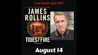 James Rollins discusses Tides of Fire [upl. by Aileda]