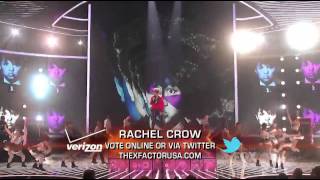 X Factor  Rachel Crow  Walking On Sunshinemp4 [upl. by Jacqueline]