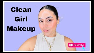 Clean girl makeup [upl. by Elleinet]