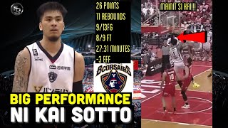 BREAKOUT GAME ni Kai Sotto TINULUNGANG MANALO ang Yokohama kontra Chiba Jets in OT [upl. by Zacharia]