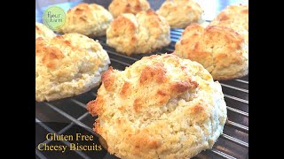 How to Make GlutenFree Cheesy Biscuits [upl. by Nwahc898]