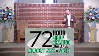 The Word of God  72 Hour Bible Reading Challenge  Justin Smith [upl. by Atnahs]