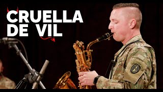 Cruella de Vil from disneyjrla s quotOne Hundred and One Dalmatiansquot performed by The US Army Band [upl. by Sane]