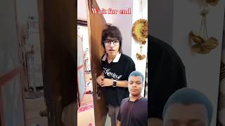 Piyush ko darane wala hu 😱🤫 shorts shortsfeed trending prank [upl. by Airtemak]