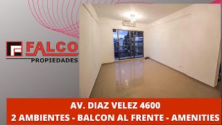 ALQUILER  2 ambientes en Diaz Velez 4600 Parque Centenario [upl. by Orpha]