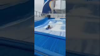 flowrider 🫶🫶🫶🫶🫶flowrider anthemoftheseas cruiseship slayyyyyyy [upl. by Aneerbas]