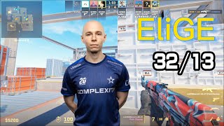 EliGE VERTIGO POV （3213）ACE ￨ Quadro Kills￨ CS2 FACEIT POV Jan 02 2024 [upl. by Llebpmac]