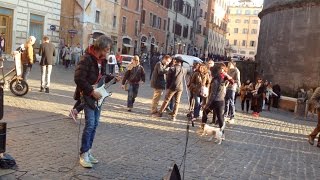 Pink Floyd  Shine on at Pantheon  Streets of Rome [upl. by Hadley]