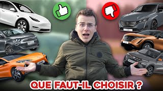 Mon TOP 5 des MEILLEURES et PIRES voitures électriques de 2023  mon guide dachat [upl. by Alger]