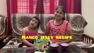 Mango jelly recipe How to make make mango jelly at home🍮😜 [upl. by Chilton]