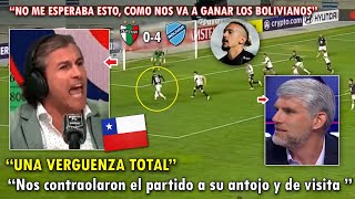 DESTROZADOS PERIODISTAS CHILENOS REACCIONARON ASI A BOLIVAR VS PALESTINO 40 HOY PRENSA [upl. by Nova]