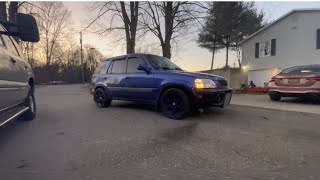 CRV Honda E 85 budget turbo build b18b awd [upl. by Tanya]