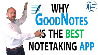 Best Note Taking App for iPad Pro and Apple Pencil in 2017  GoodNotes 4 [upl. by Tommi]