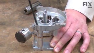 Echo Trimmer Repair – How to replace the Ball Bearing 6201 [upl. by Aihtebat78]