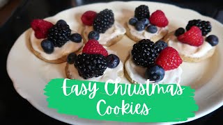 Day 11  Easy Alternative to CutOut Christmas Cookies 12 Days of Christmas [upl. by Grous]