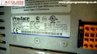 Proface AGP3750T1D24 HMI [upl. by Tlevesor]